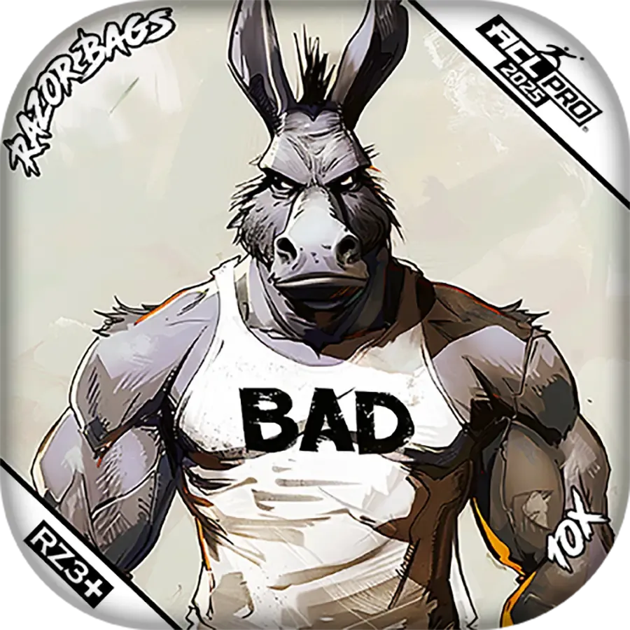 10X | Bad Ass Muscles | ACL PRO Razor Cornhole Bags