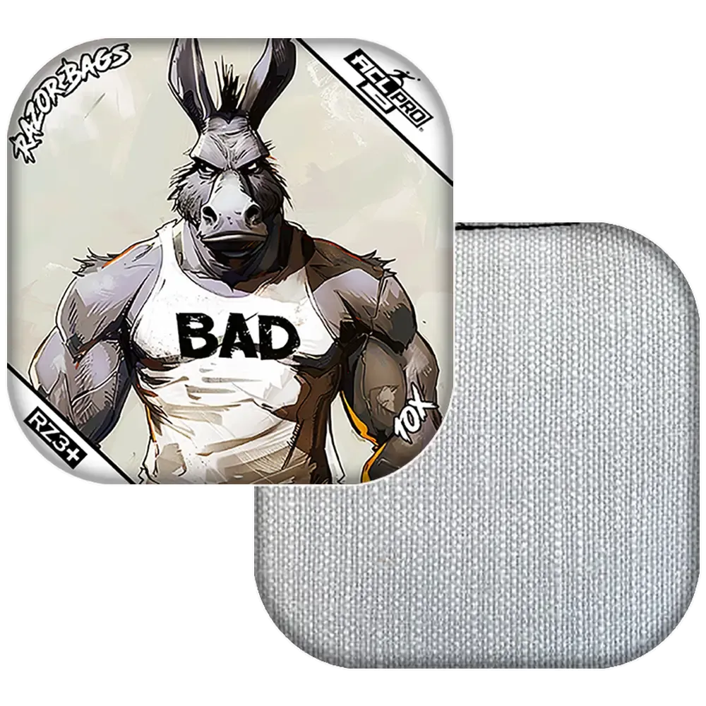10X | Bad Ass Muscles | ACL PRO Razor Cornhole Bags