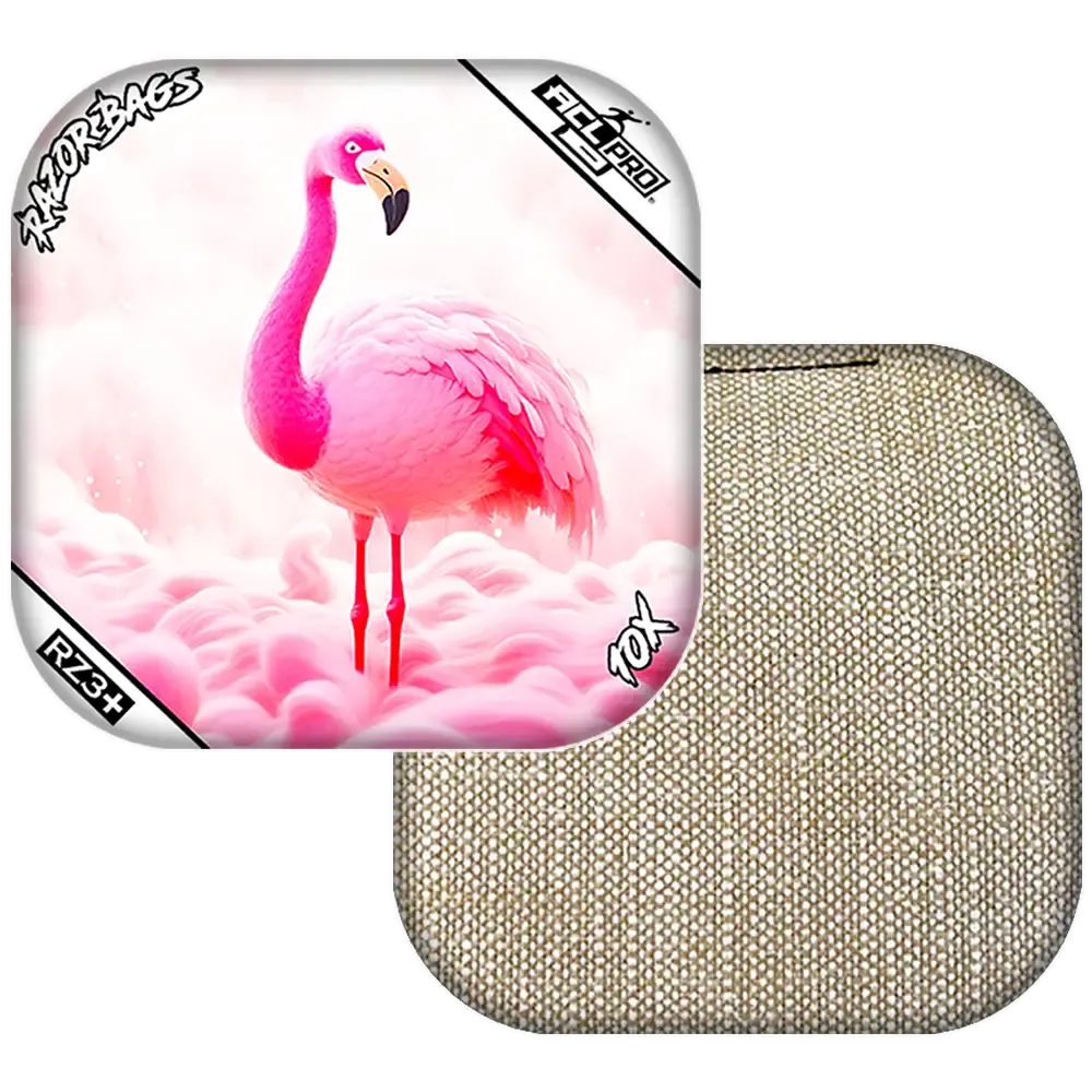 10X | Flamingo | ACL PRO Razor Cornhole Bags