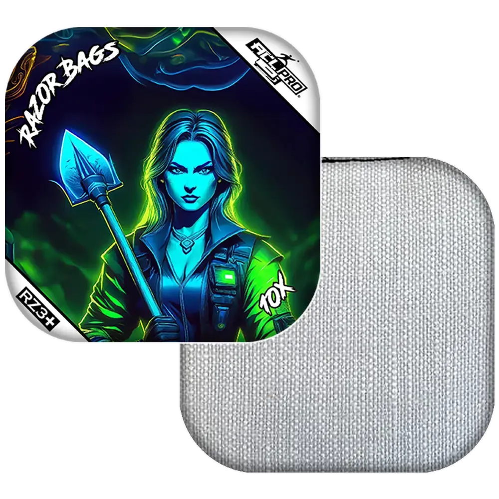 10X | Grave Digger | ACL PRO Razor Cornhole Bags