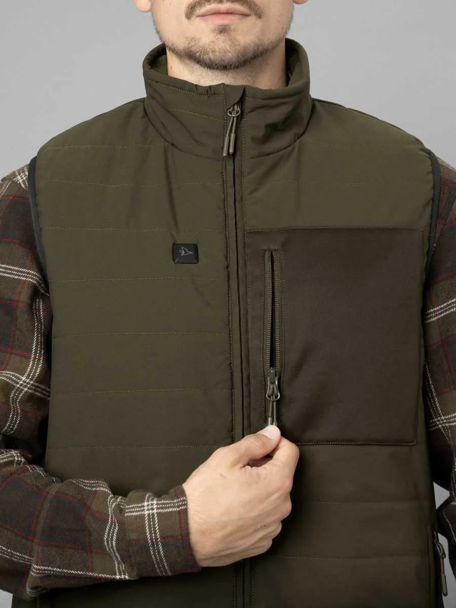 50% OFF SEELAND Celsius Heat Waistcoat - Mens - Pine Green - Size:  3XL