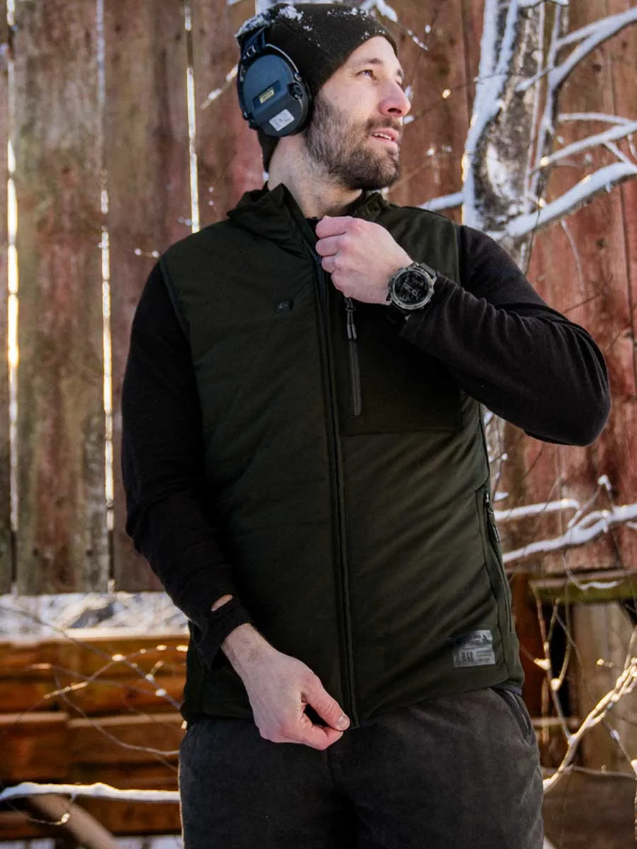 50% OFF SEELAND Celsius Heat Waistcoat - Mens - Pine Green - Size:  3XL