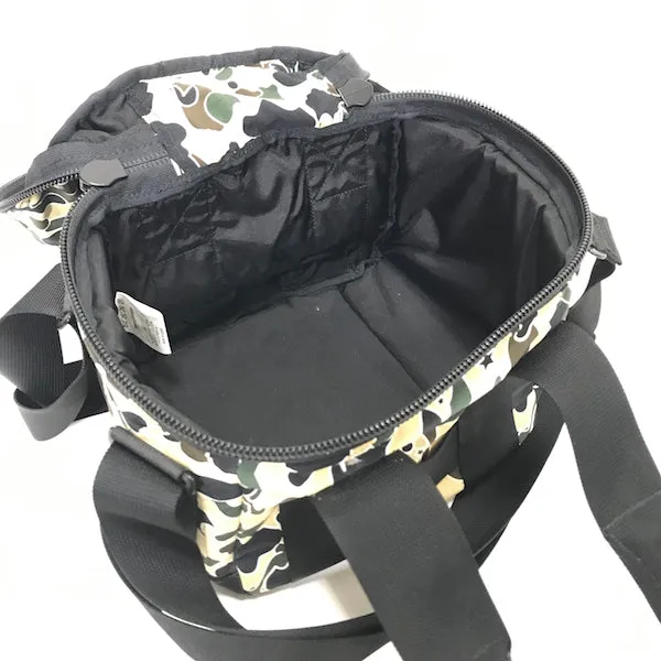 A Bathing Ape Bape Vintage Psyche Camo Shoulder Bag Yellow