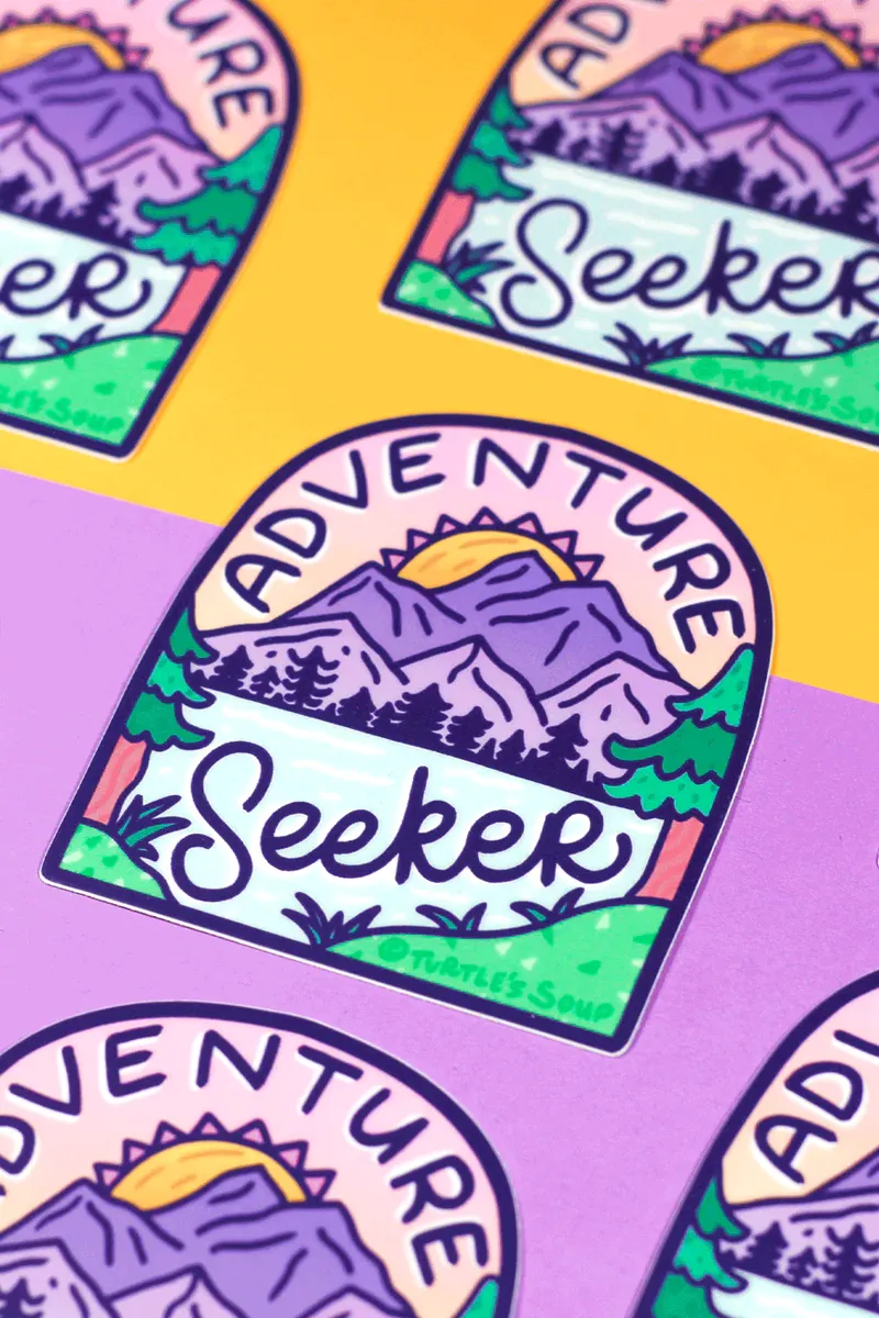 Adventure Seeker Sticker
