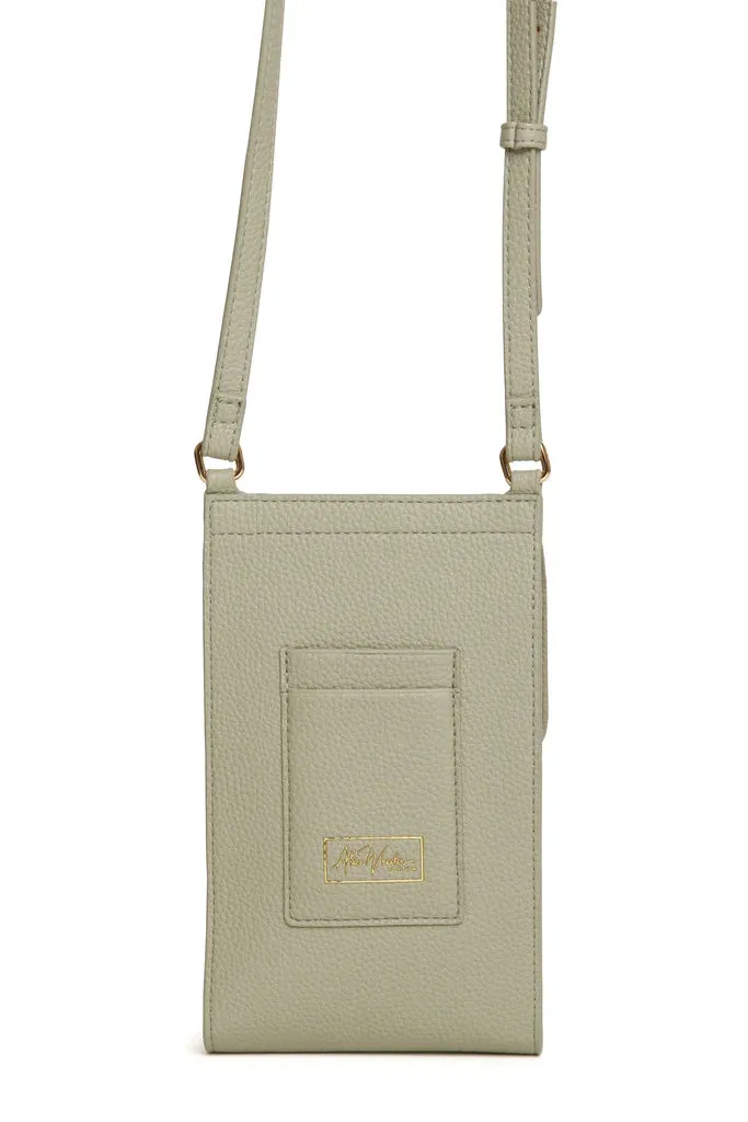 Alice Wheeler Mini Bloomsbury CrossBody Bag Pistachio