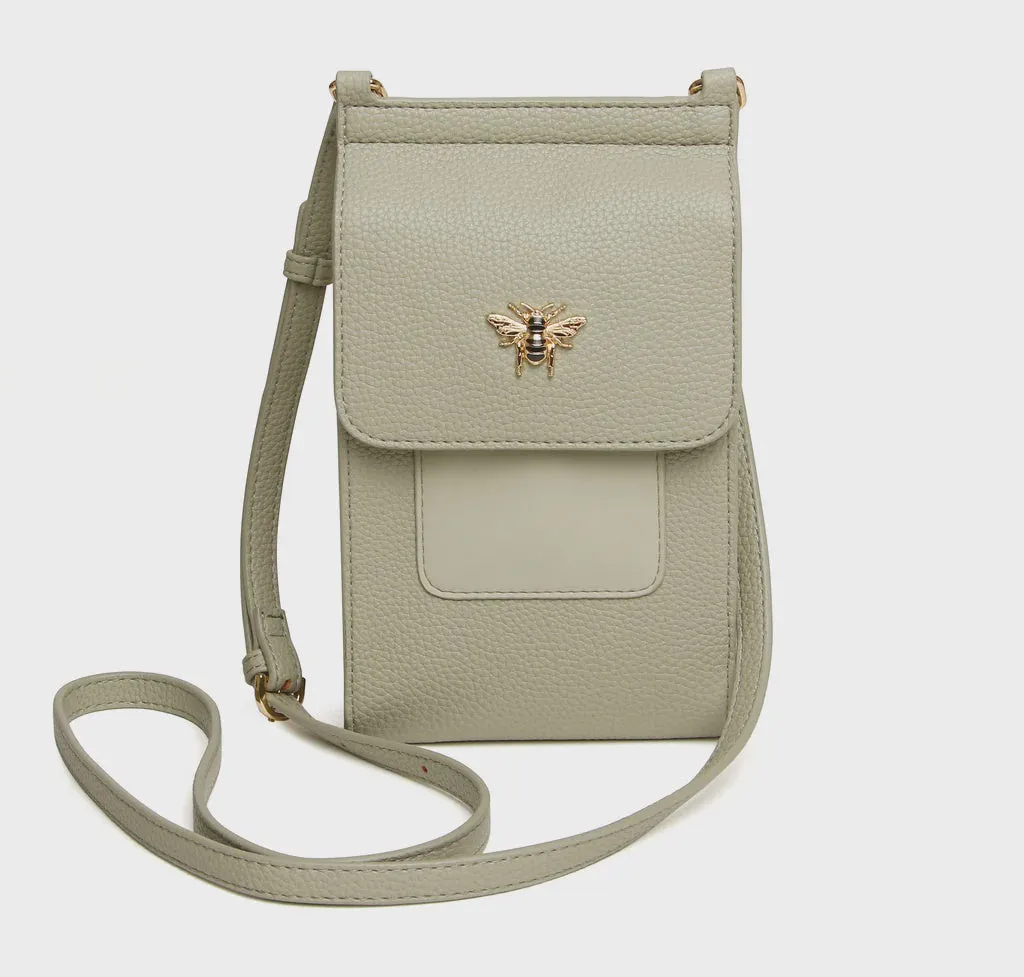 Alice Wheeler Mini Bloomsbury CrossBody Bag Pistachio