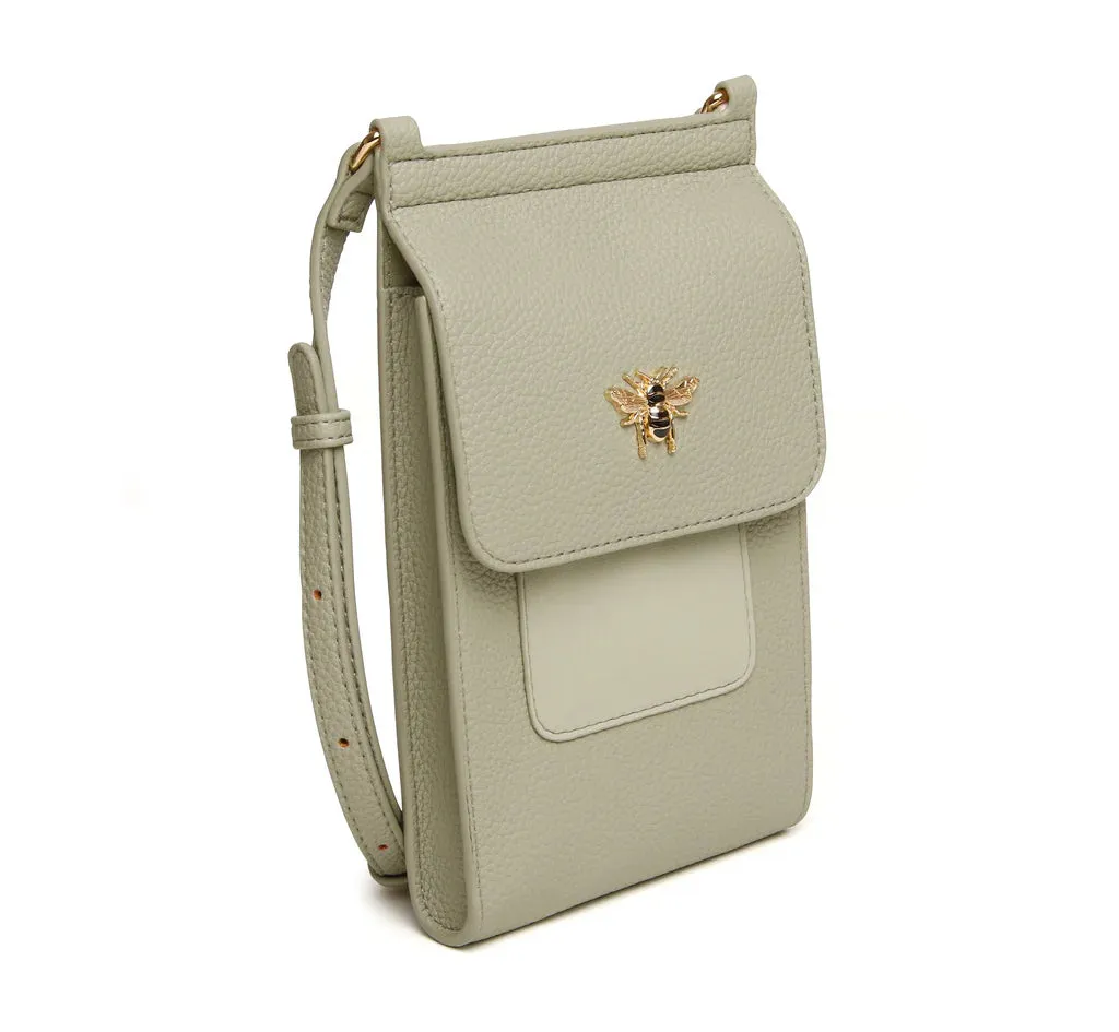 Alice Wheeler Mini Bloomsbury CrossBody Bag Pistachio