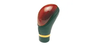 Autogear Gear Knob - Wood/Black Leather