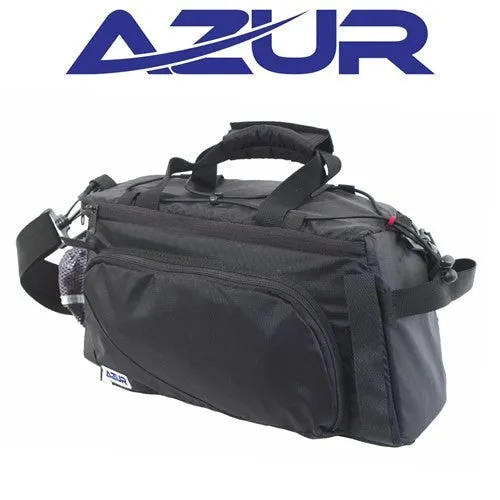 Azur Expandable Racktop Bag Black