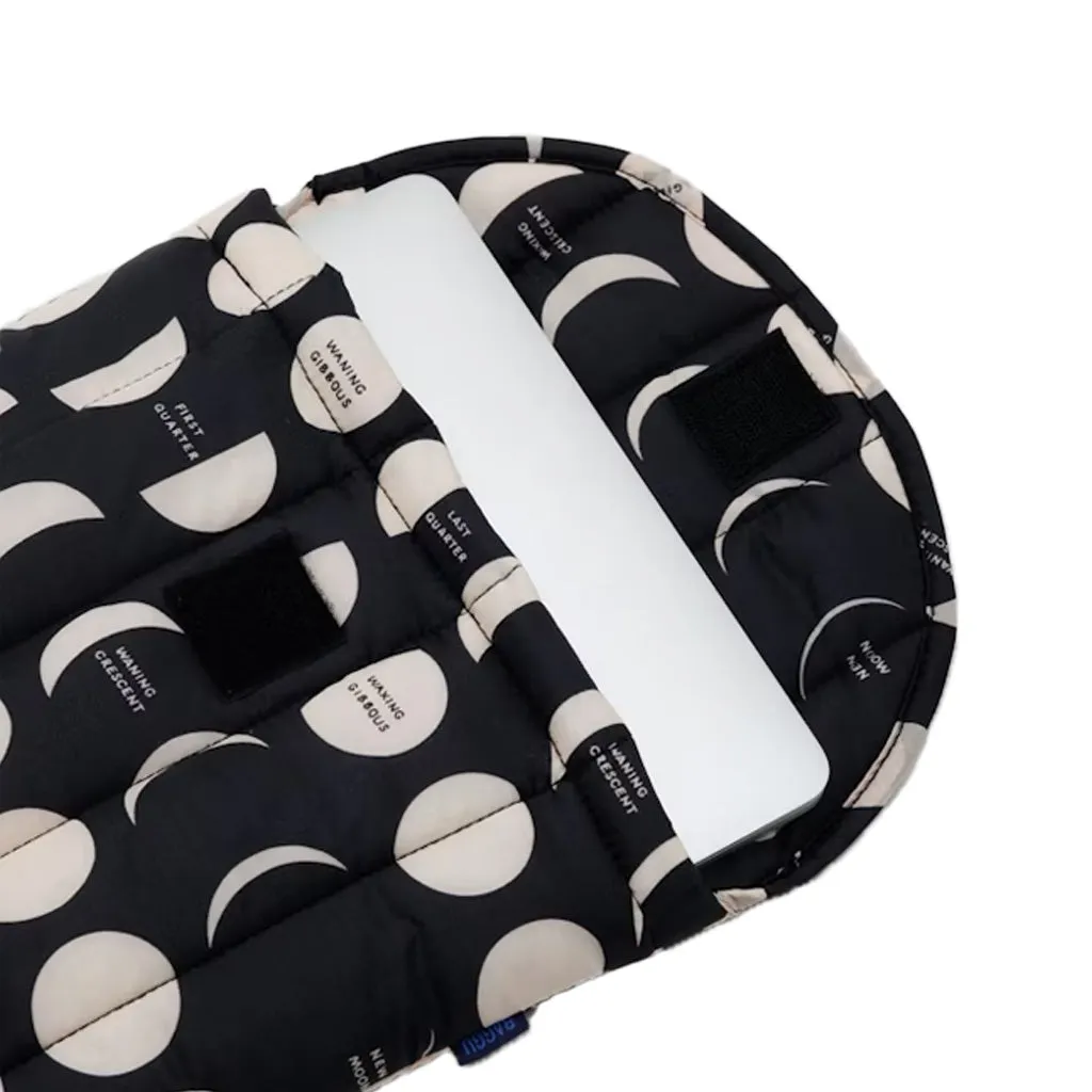 Baggu Puffy 13/14 inch Laptop Sleeve, Moon