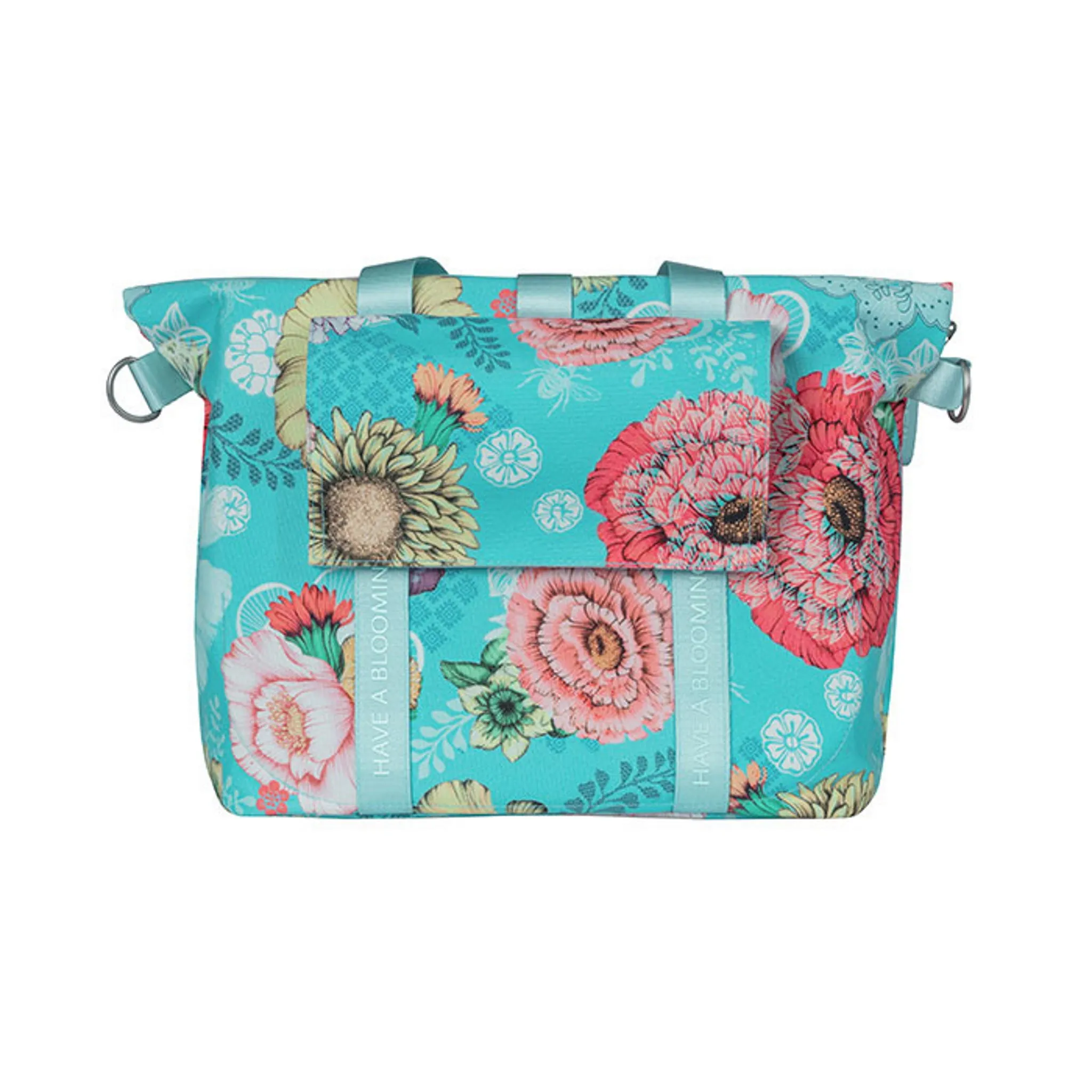Basil Bloom Field Handbag KF Front/Hook On Rear Sky Blue