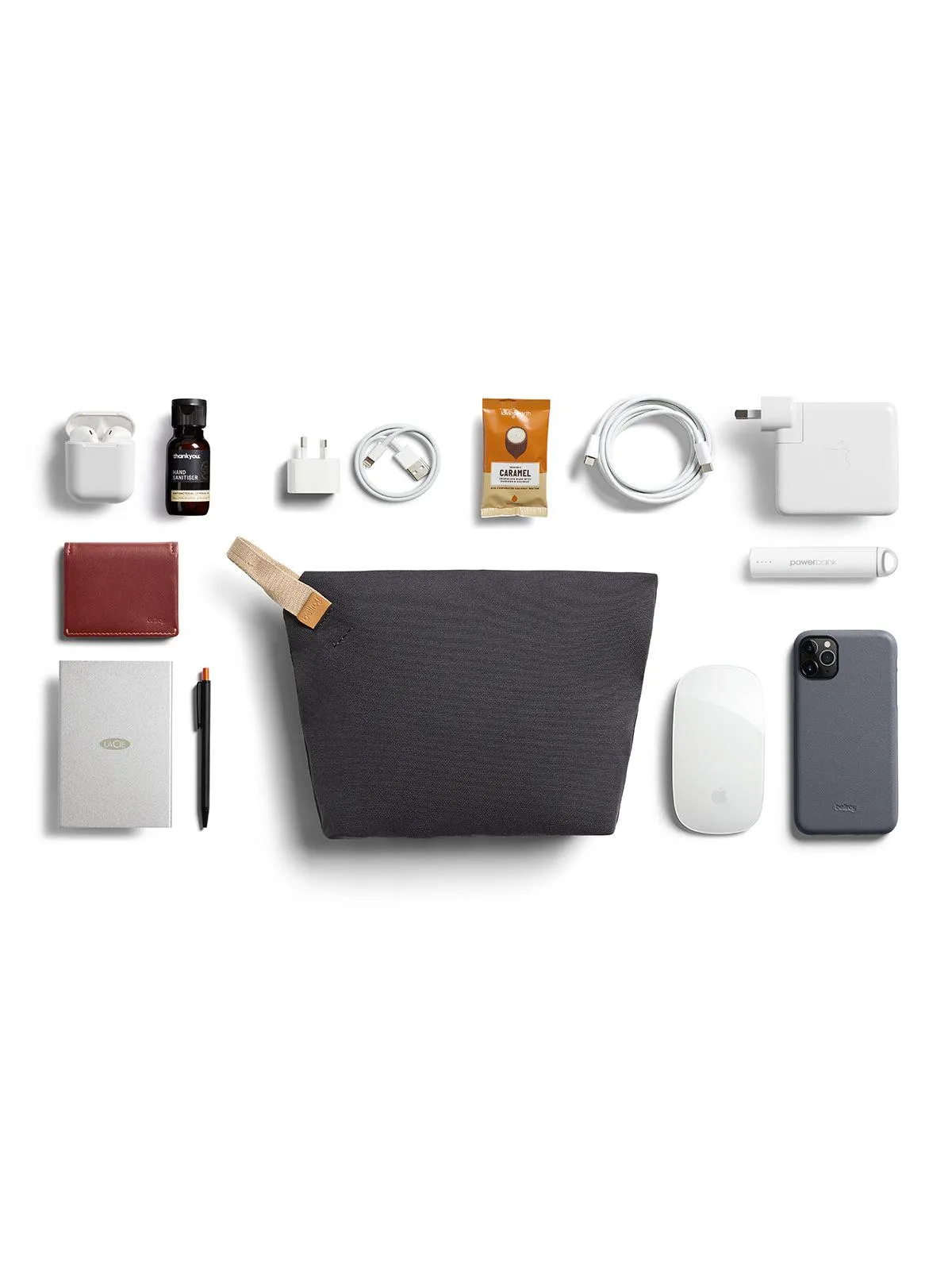 Bellroy Standing Pouch Plus Charcoal