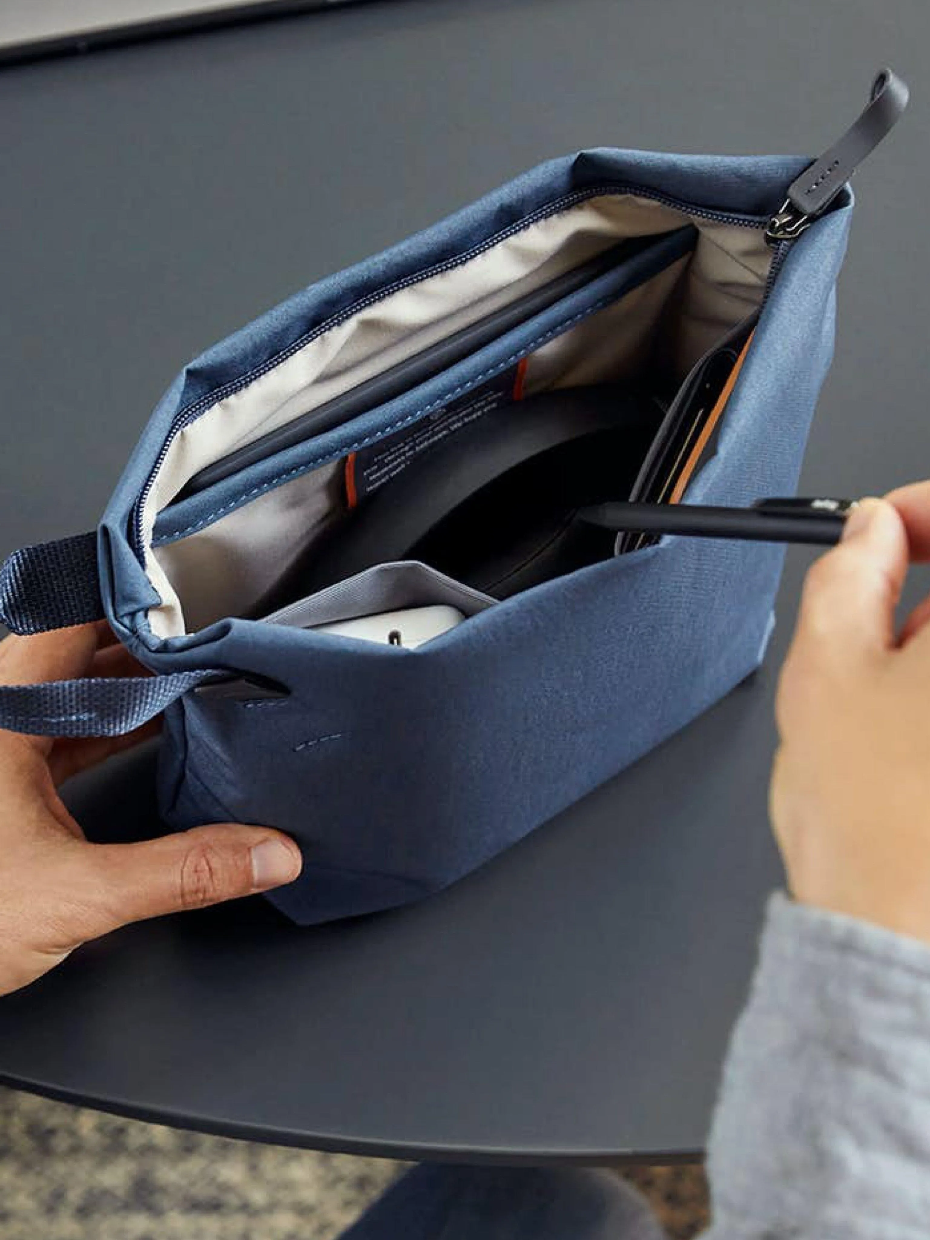 Bellroy Standing Pouch Plus Gumnut (Plant-Based / Leather-Free)