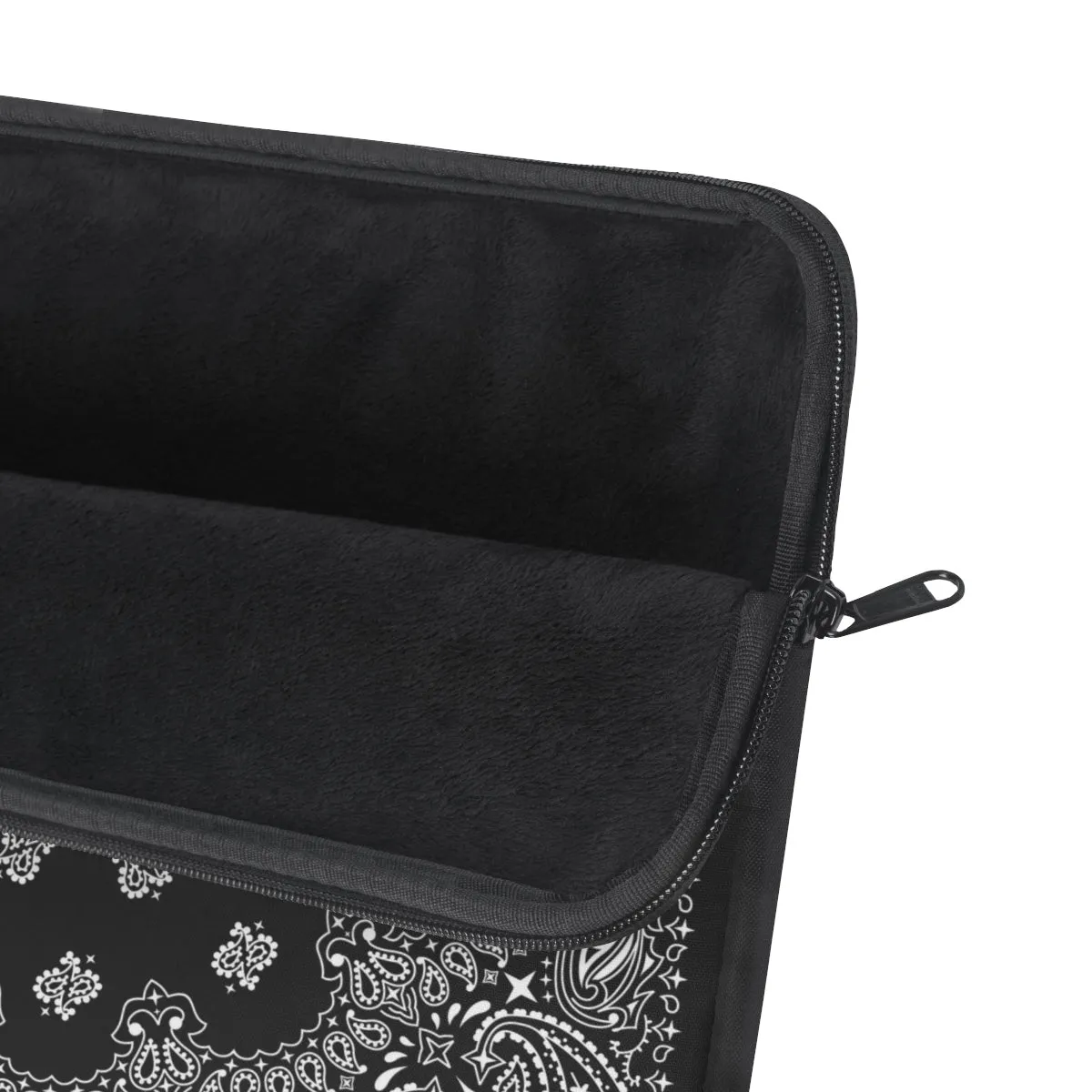 Black Bandana Laptop Sleeve