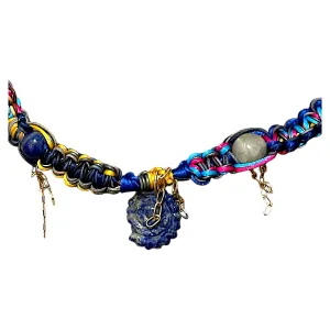 BLUE DREAM SEASHELL ROCKSTAR CHOKER