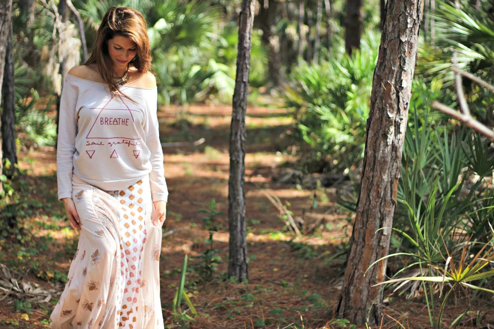 Breathe Soul Grateful French Terry 3/4 Raglan