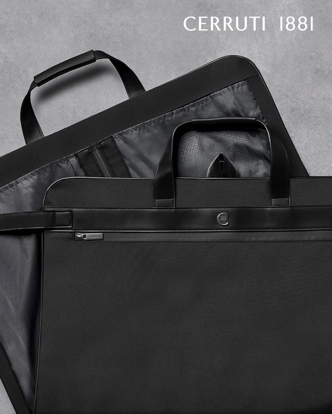 Cerruti 1881 NTG330A-Garment bag Bond Black