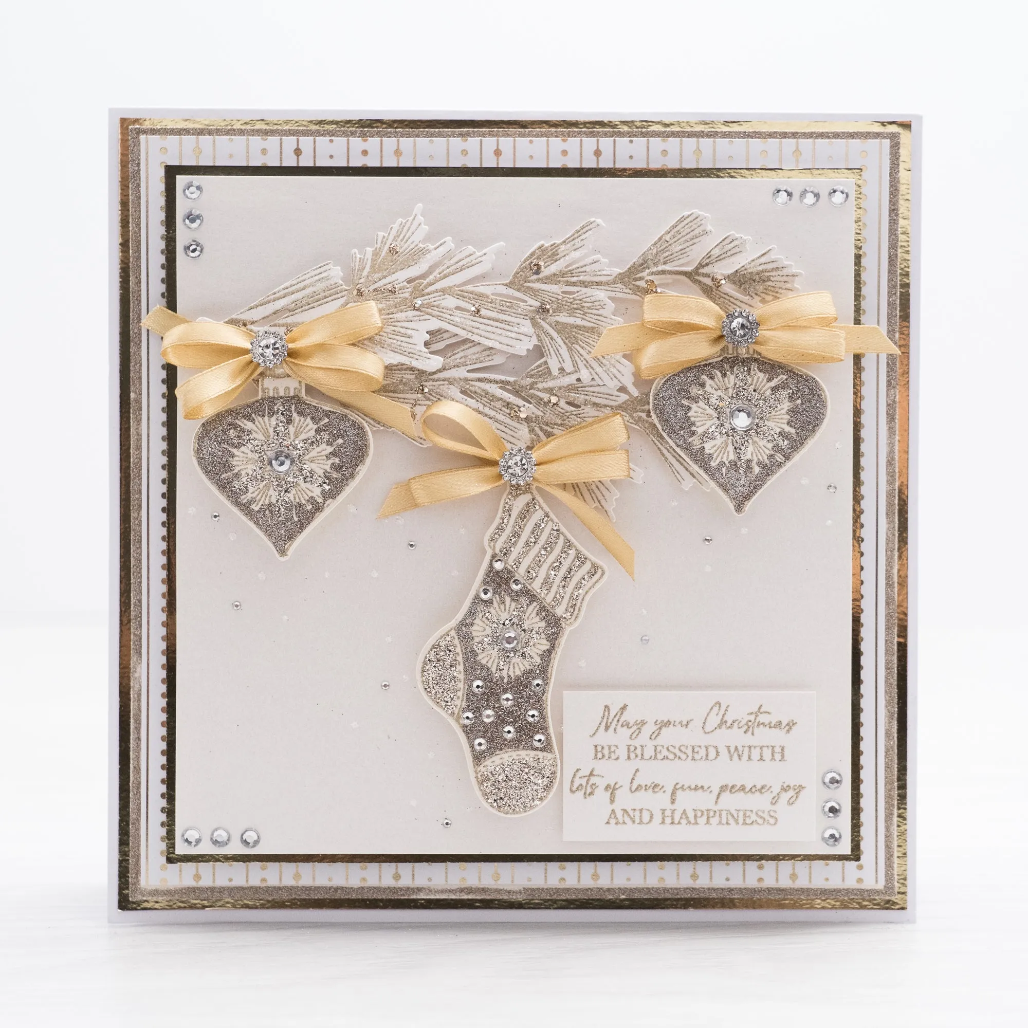 Chloes Creative Cards Die & Stamp Set - Christmas Branch