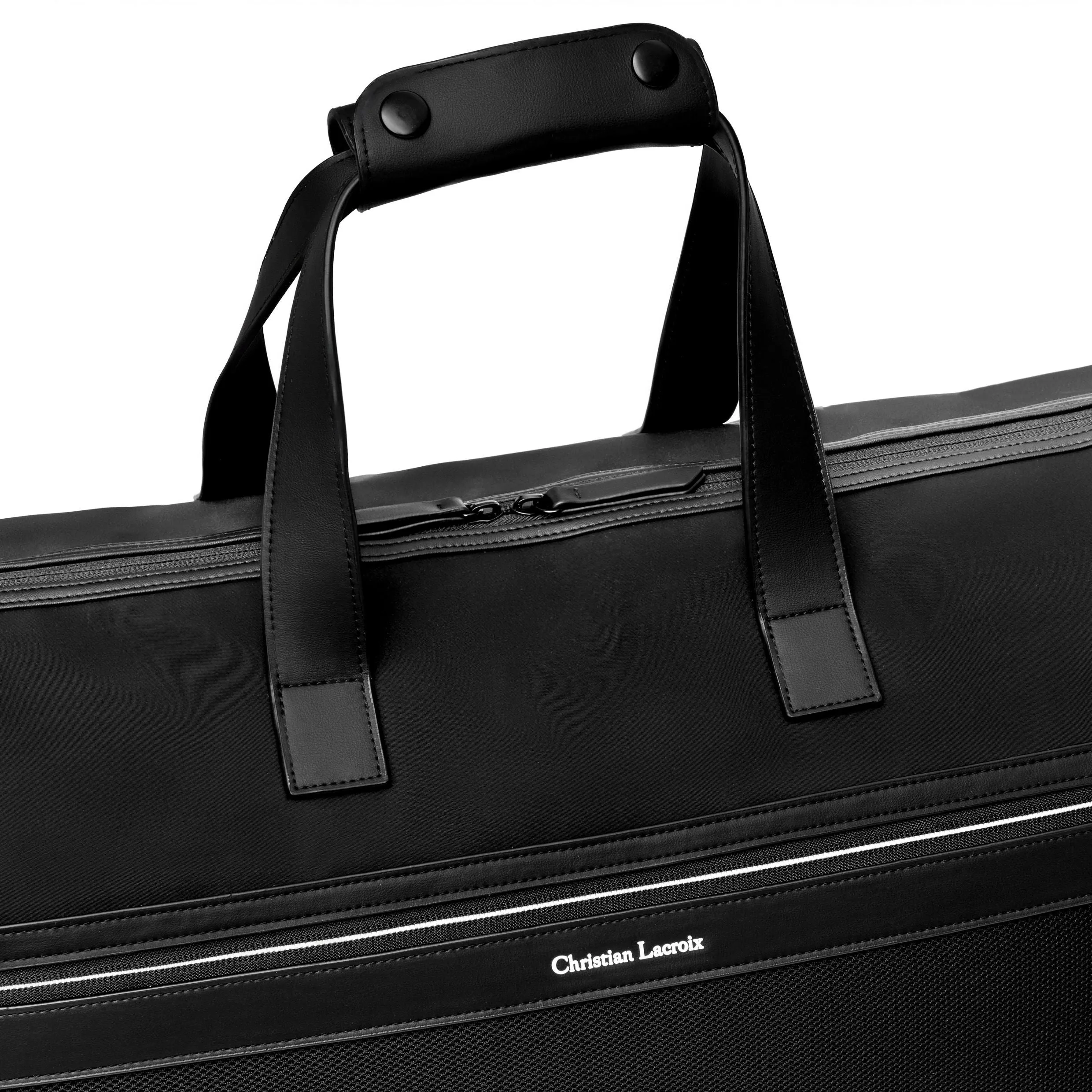 CHRISTIAN LACROIX LTB420A - Travel bag Whiteline Black