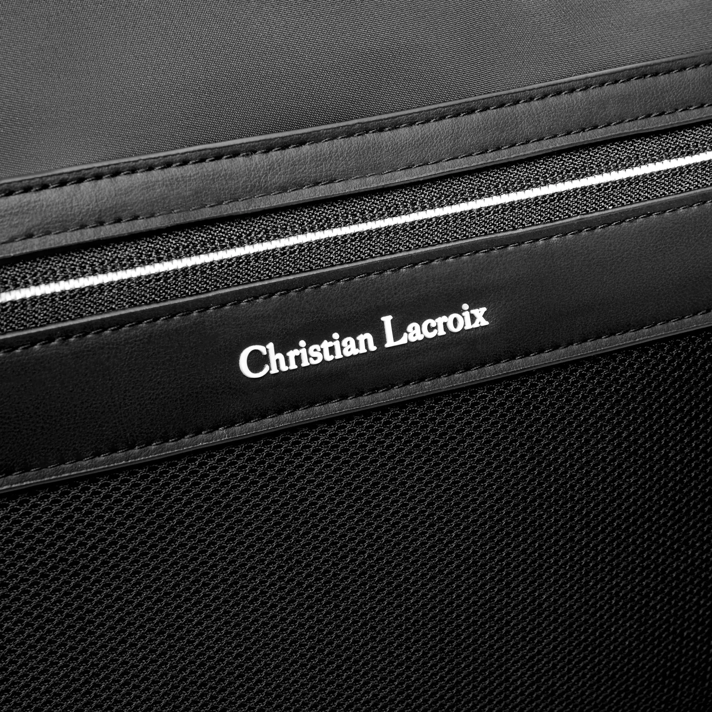 CHRISTIAN LACROIX LTB420A - Travel bag Whiteline Black