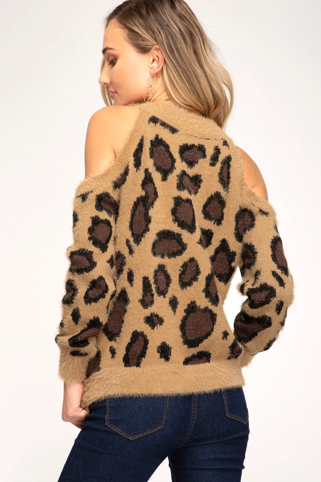 Coco Cold Shoulder Sweater