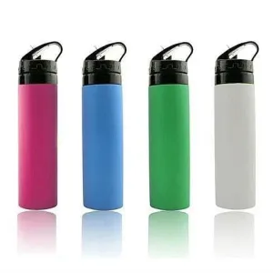 Color: Green - SILLYMATE Silicon Squeeze N Sip Waterbottle