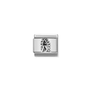 COMPOSABLE CLASSIC LINK VIENNA WHEEL SILVER SYMBOL