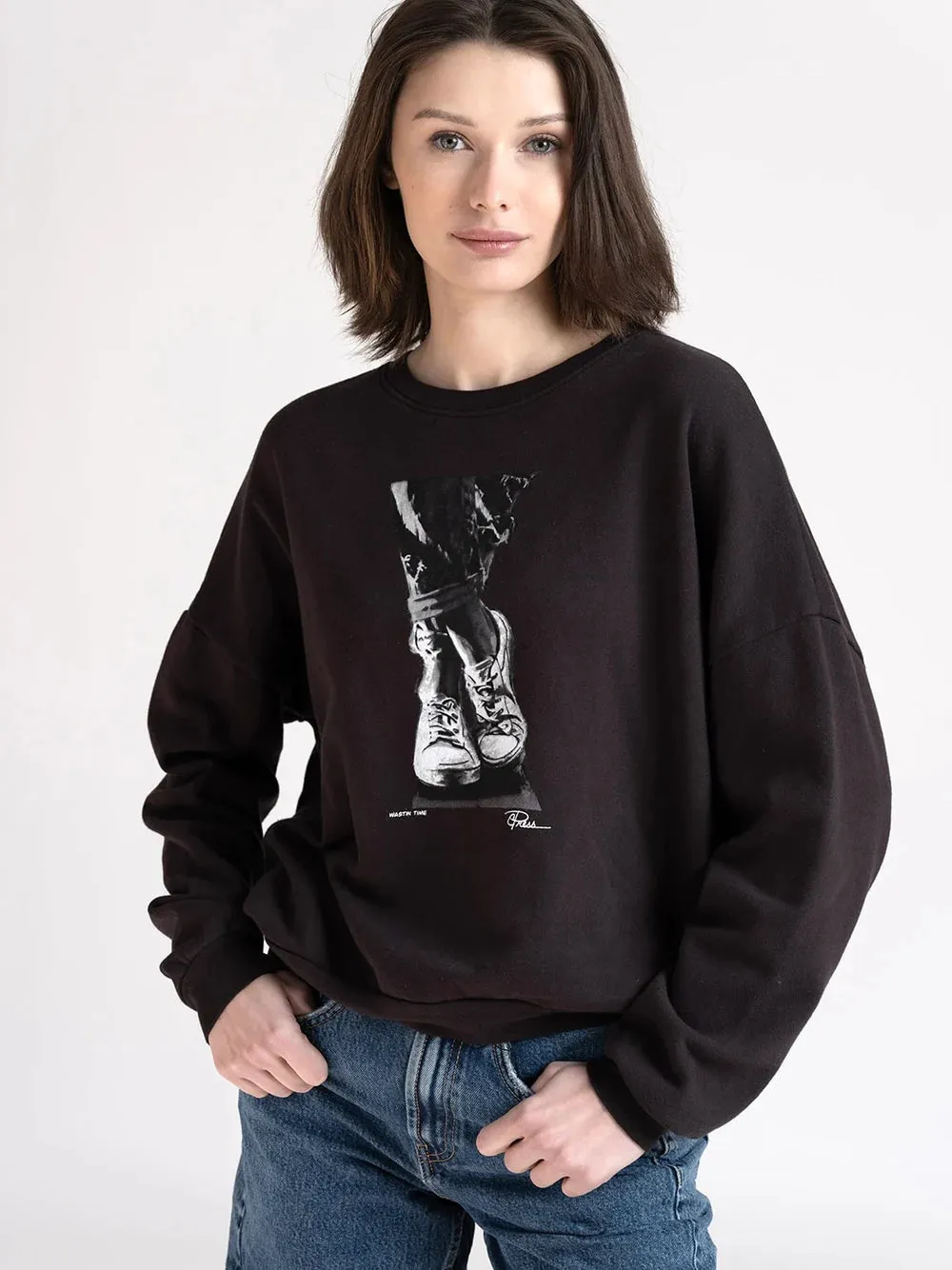 CPRESS STUDIO Wastin Time Cozy Sweatshirt