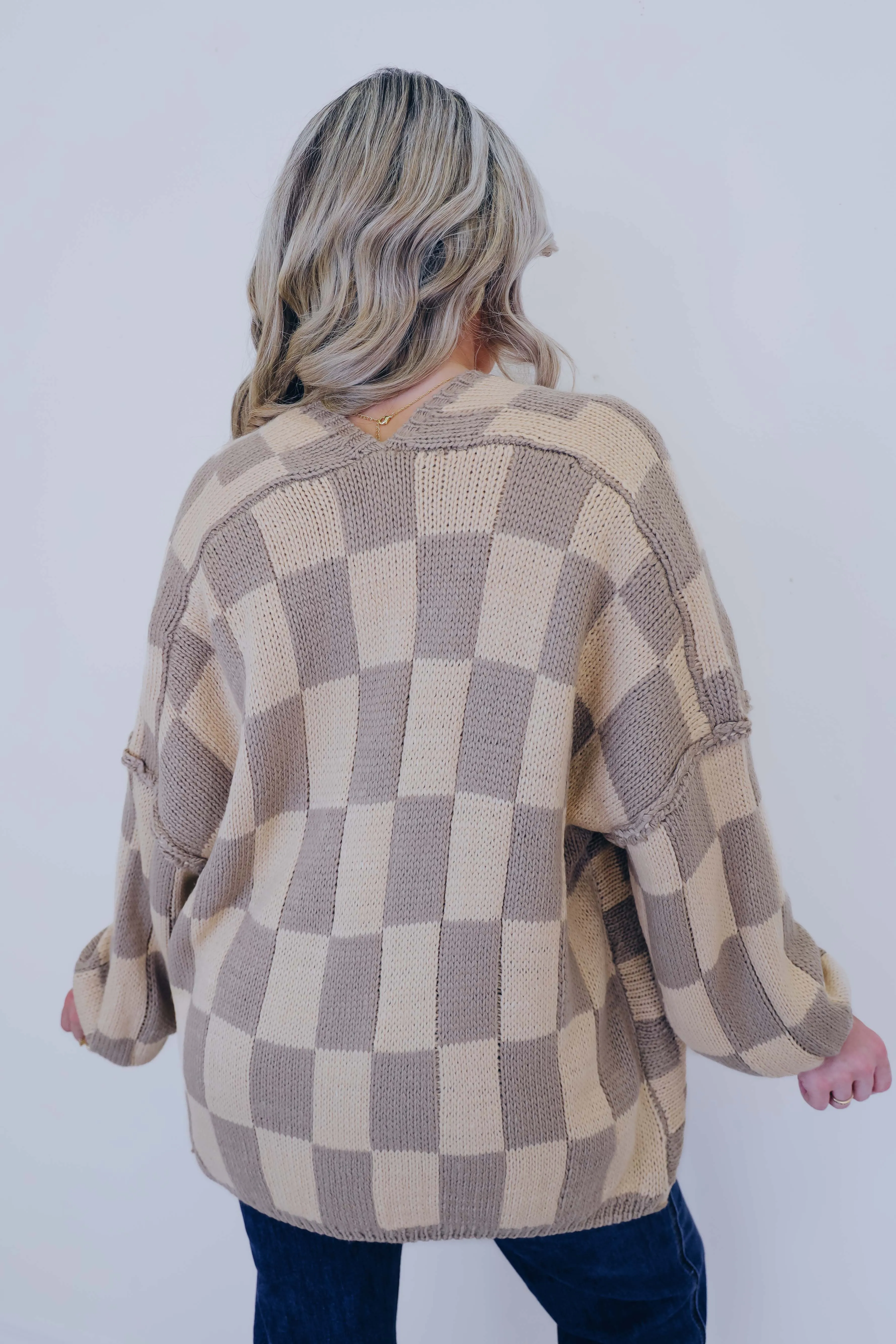 Crystal Cozy Open Front Cardigan