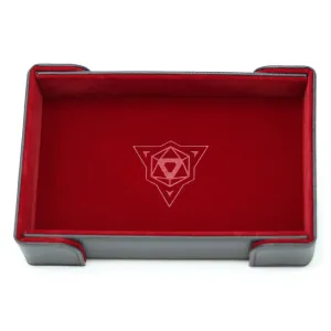 Die Hard Dice Folding Rectangle Tray - Red Velvet