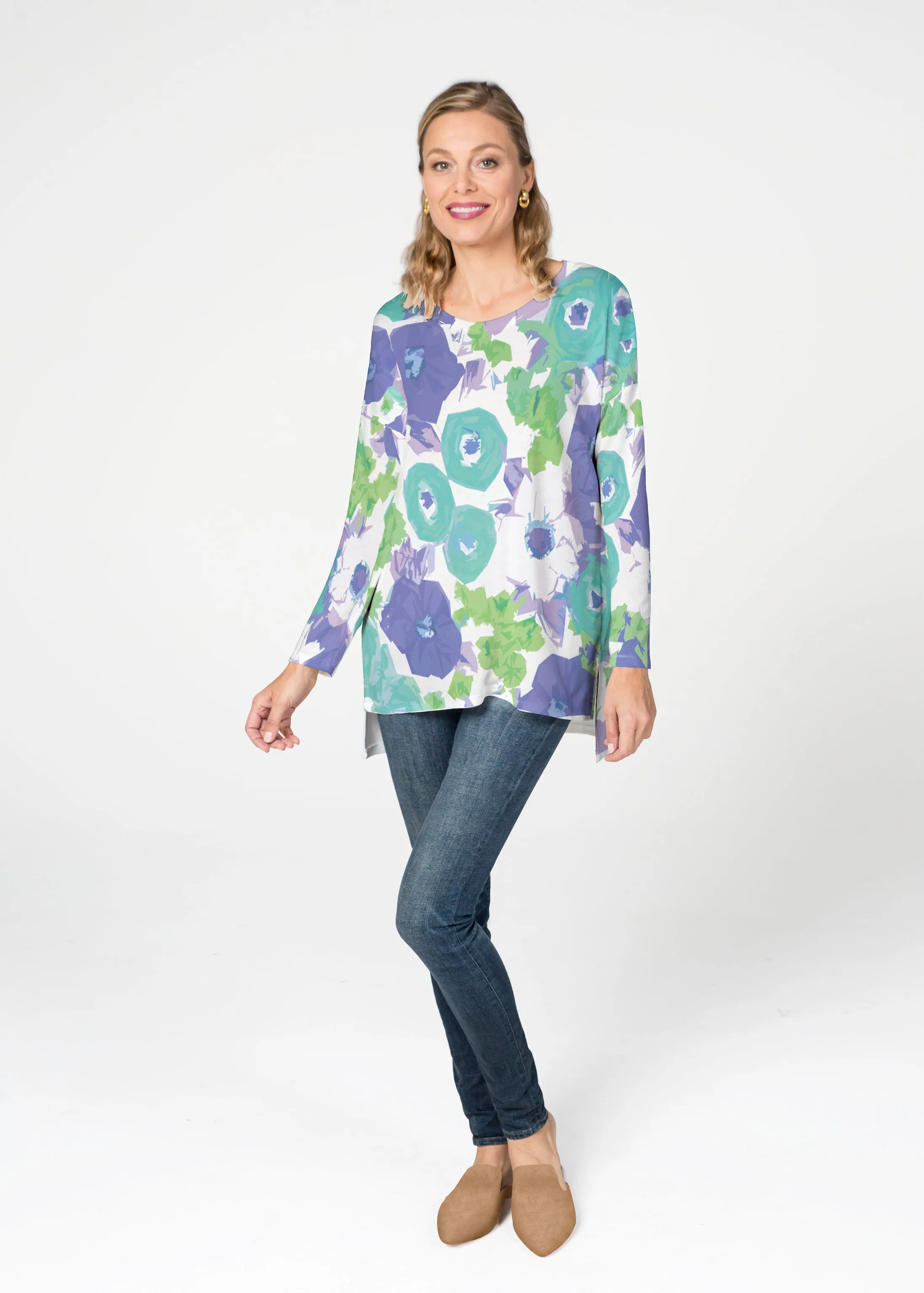 Dotsy (19202) ~ Slouchy Butterknit Top