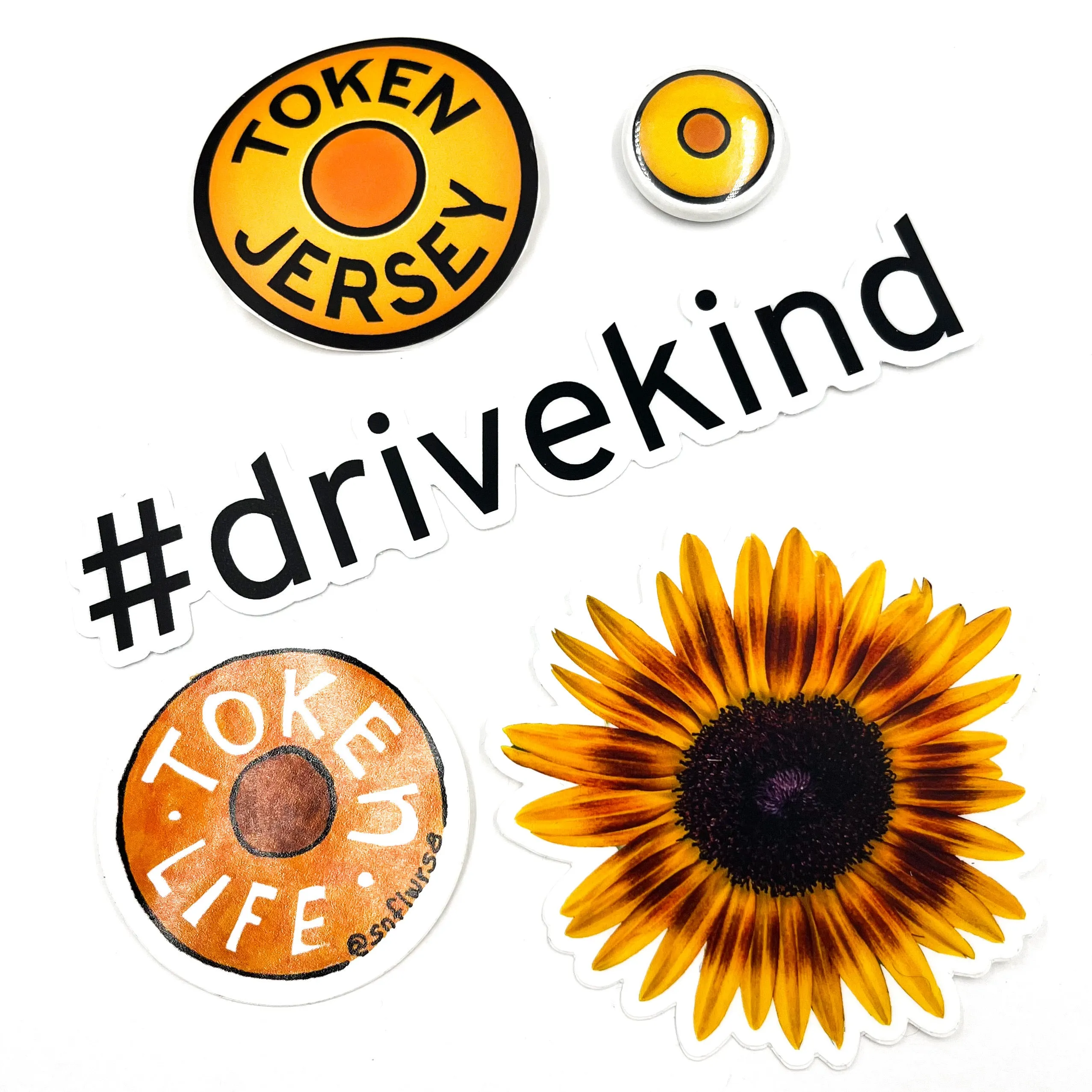 DRIVE KIND sticker