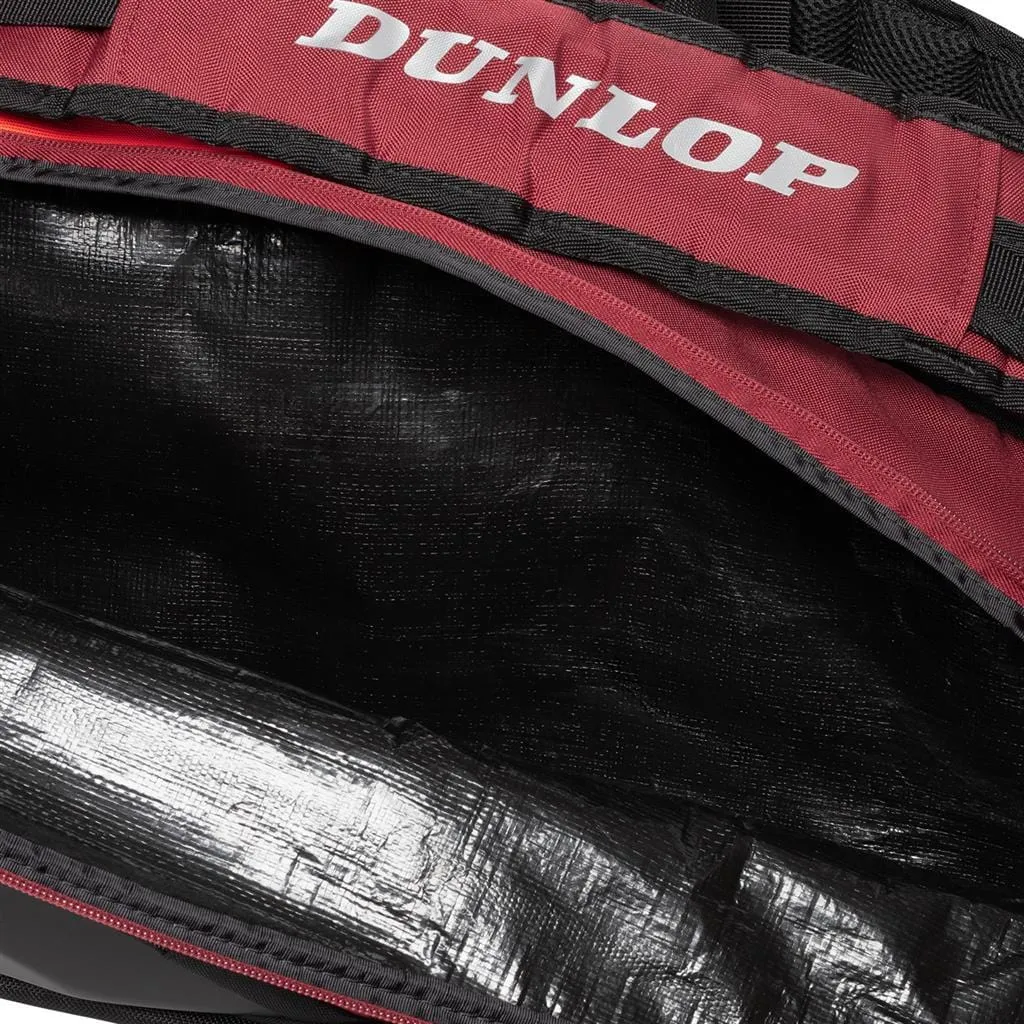 Dunlop CX Performance 12 Badminton Racket Bag - Black / Red