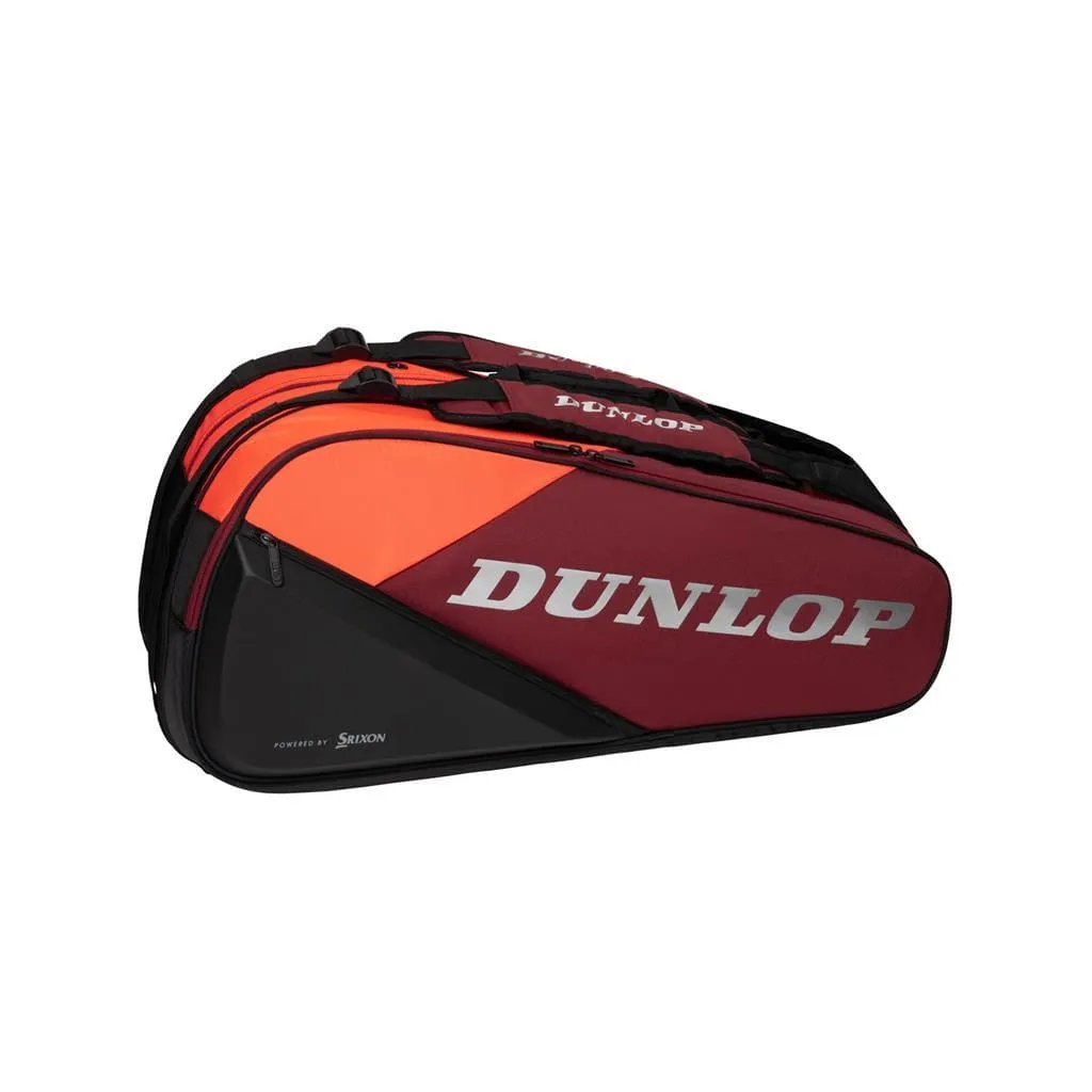 Dunlop CX Performance 12 Badminton Racket Bag - Black / Red