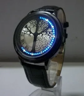 Elegant Unisex Watch with Leather Band
