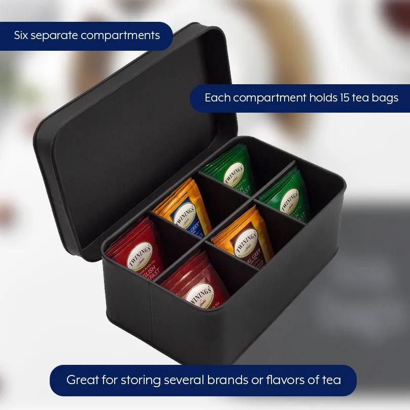 Enamelware Tea Bag Box