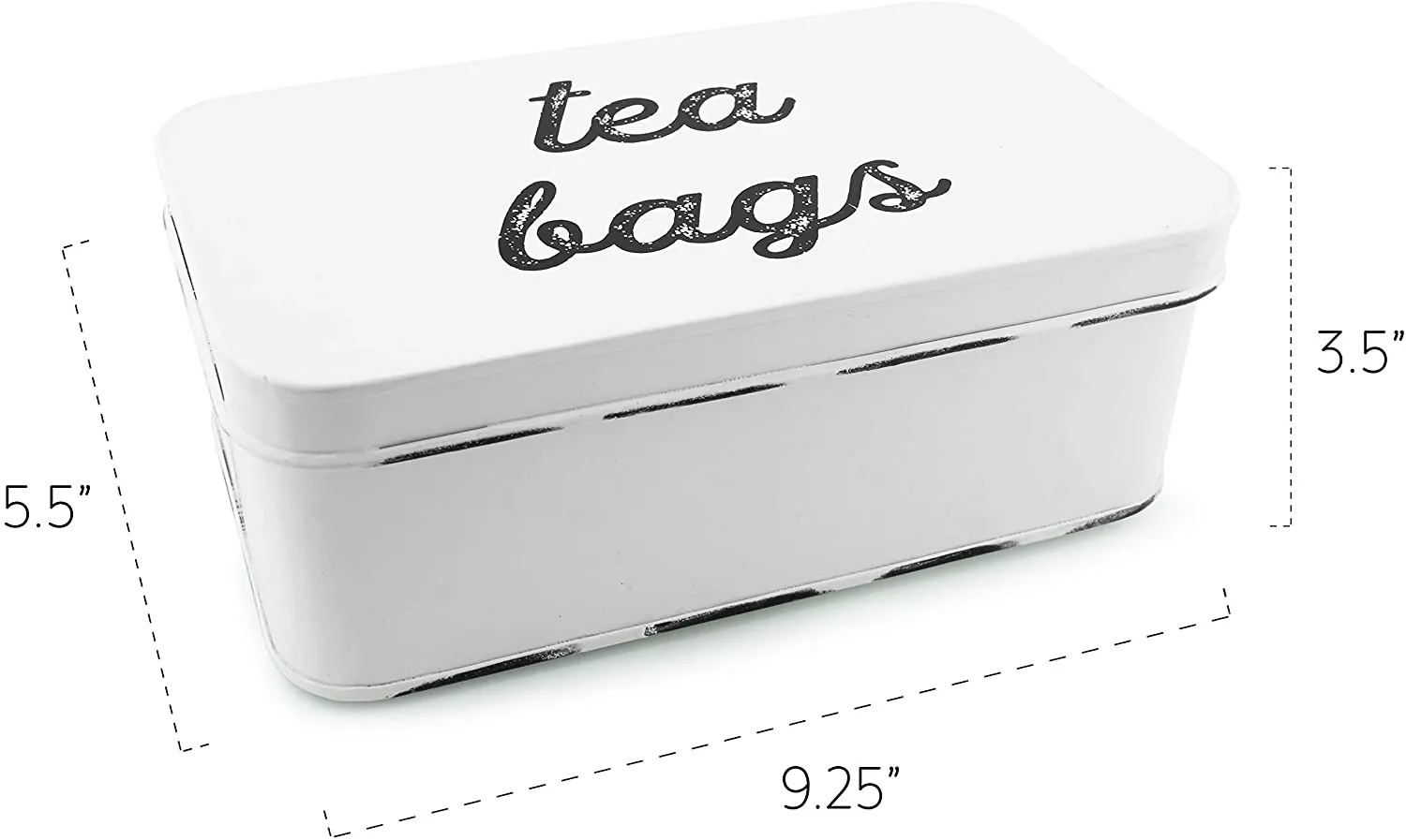 Enamelware Tea Bag Box
