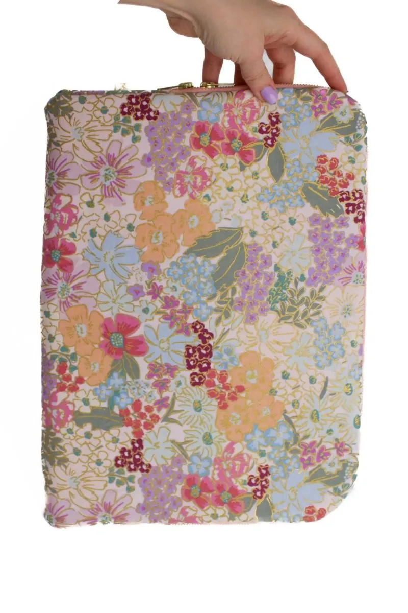English Rose Canvas 15-16" Laptop Sleeve