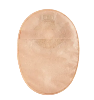 Esteem®  One-Piece Stomahesive® Skin Barrier, Cut-to-Fit Stoma Opening 2" (50mm), Closed Pouch, Opaque 8" (20.3cm) - Box of 30