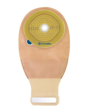 Esteem®  One-Piece Stomahesive® Skin Barrier, Cut-to-Fit Stoma Opening 3/4" - 2-3/4" (20mm - 70mm), Drainable Pouch, Transparent 12" (30.5cm), InvisiClose® - Box of 10