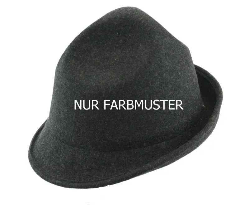 Faustmann Tricorn Hat 100% Wool Olive with garniture