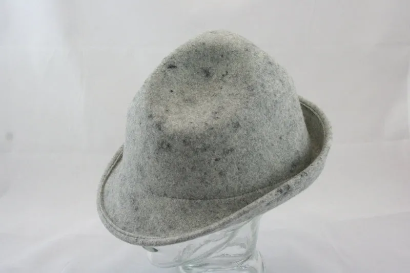 Faustmann Tricorn Hat 100% Wool Olive with garniture