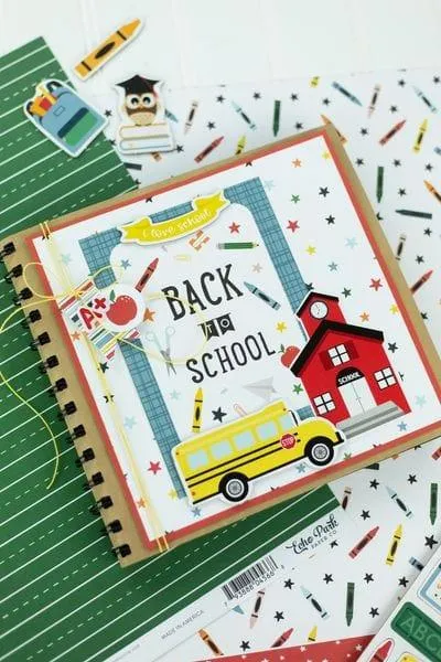 First Day of School Collection 4 x 7 Puffy Stickers Scrapbook Embellishments by Echo Park Paper