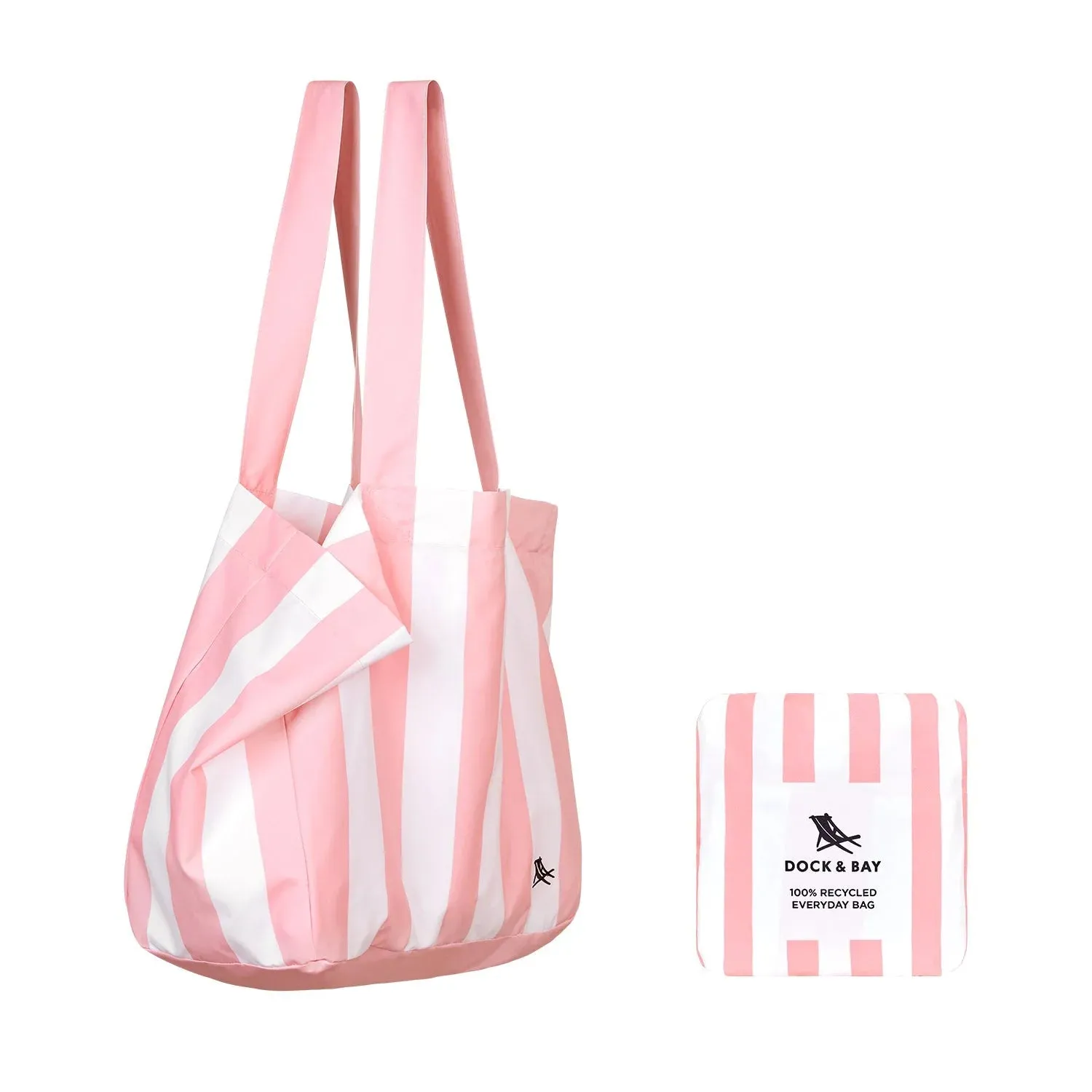 Foldaway Tote Bags (Malibu Pink)