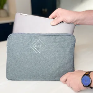 Geometric Initials Personalised Laptop Case