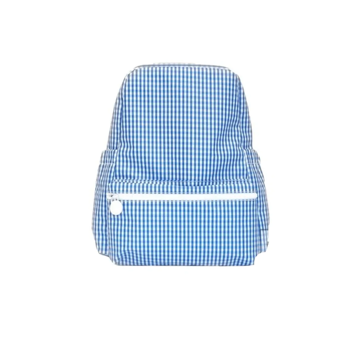 Gingham Coated Backpack