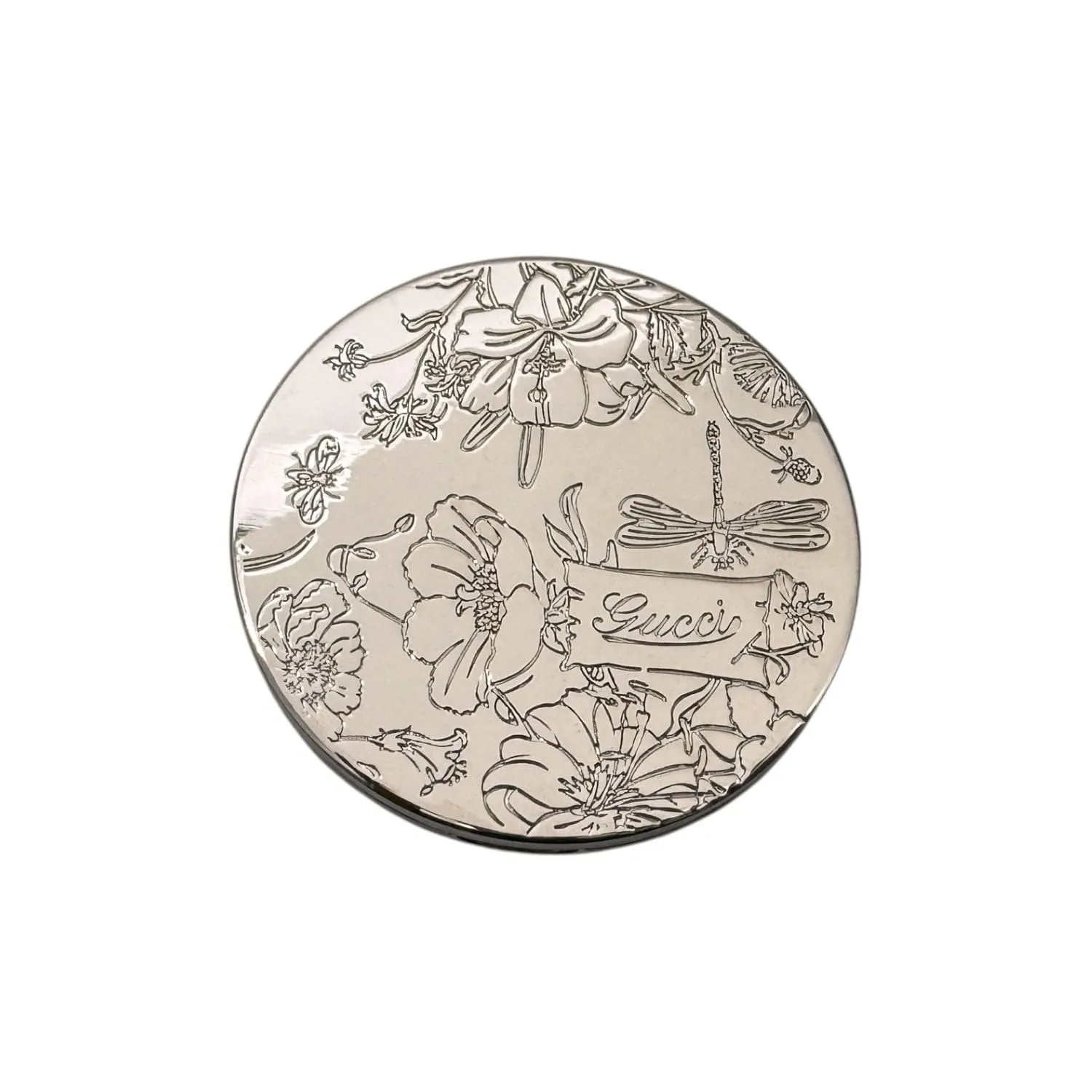 GUCCI Flora Double Magnifying Compact Mirror - New in Box