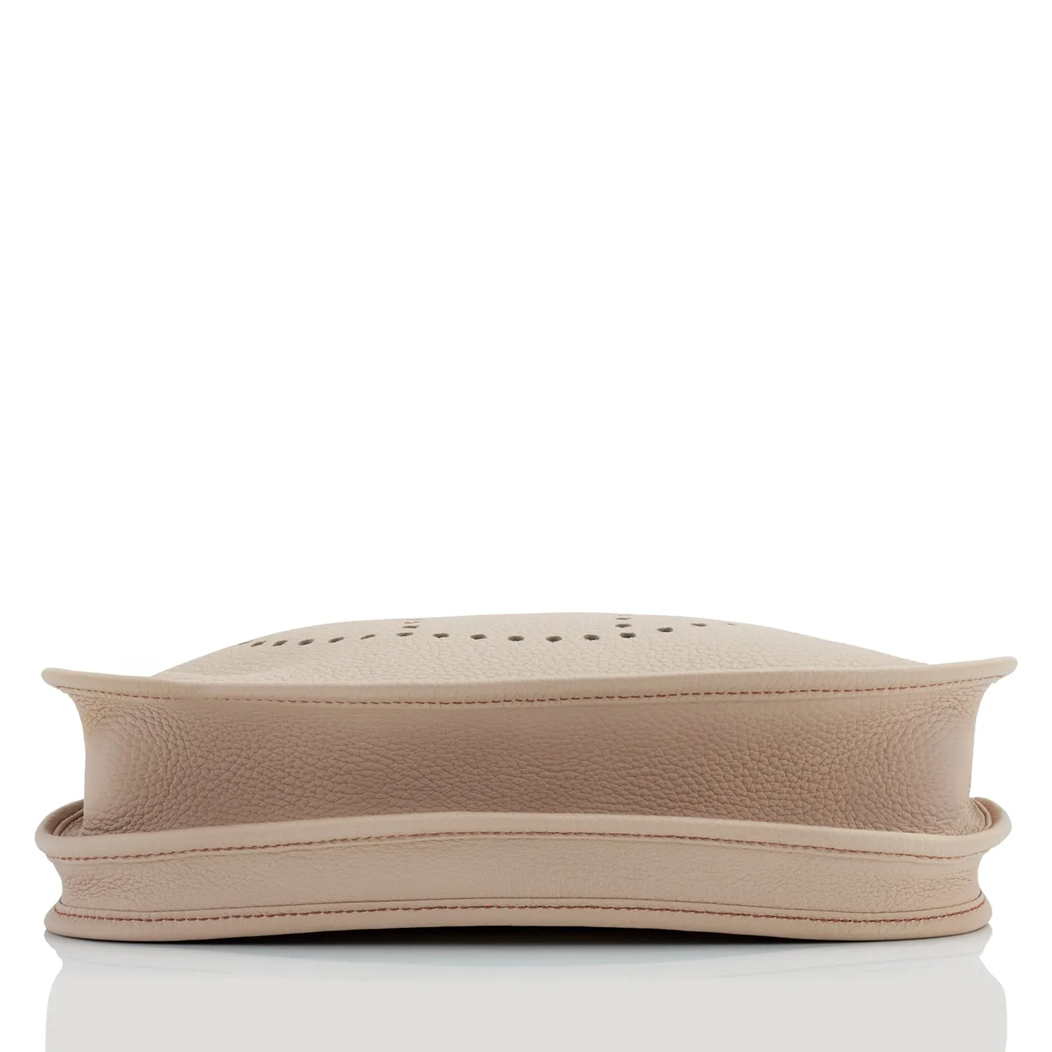 Hermes Grege Pale Beige Evelyne PM Cross-Body Messenger Bag Chic