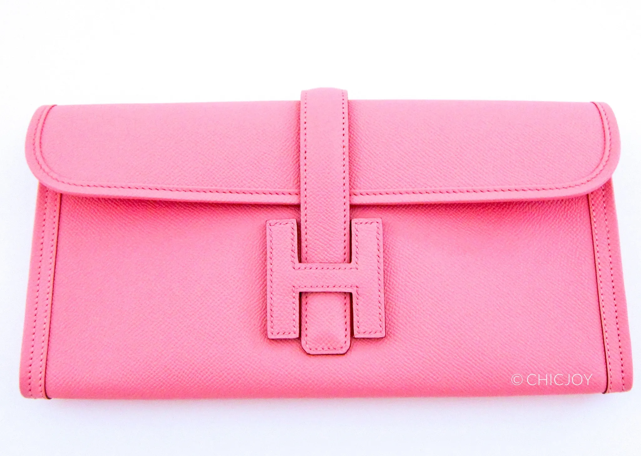Hermes Rose Confetti Jige Elan 29cm