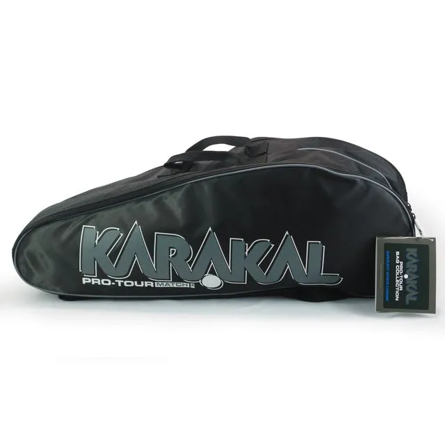 Karakal Pro Tour Match 4 Pack Bag White